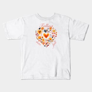 Autumn Heart Kids T-Shirt